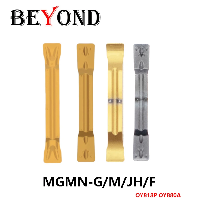 BEYOND 10pcs/box MGMN 150 200 250 300 400 500 MGMN300 G M JH F ΟY818P OY880A 1.5mm 2mm 2.5mm 3mm 4mm 5mm 6mm CNC Grooving Cutter