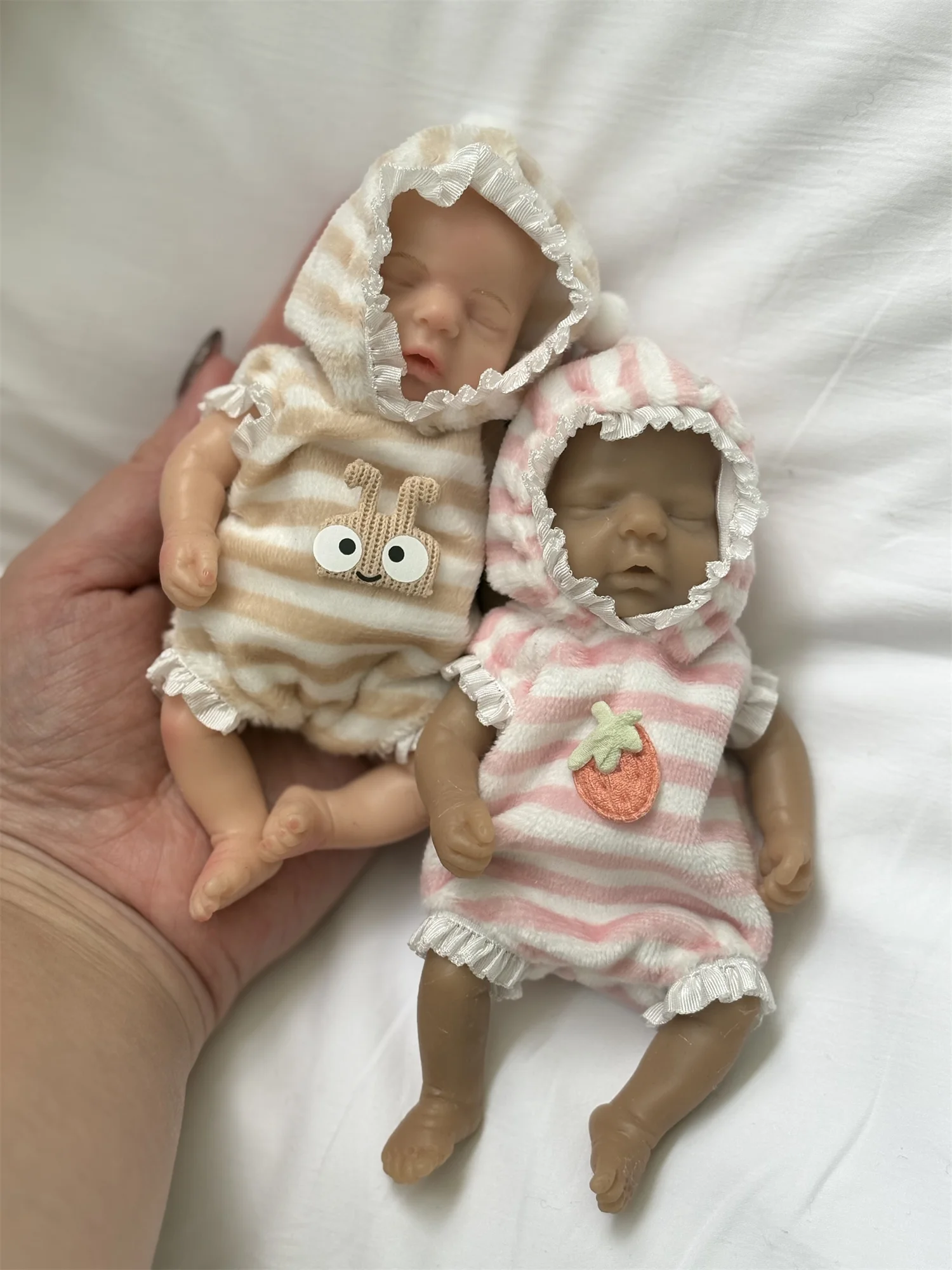 15cm mini plam pintado silicone bebe reborn meninas à prova dwaterproof água boneca reborn artesanal recém-nascido boneca de silicone para o presente do miúdo