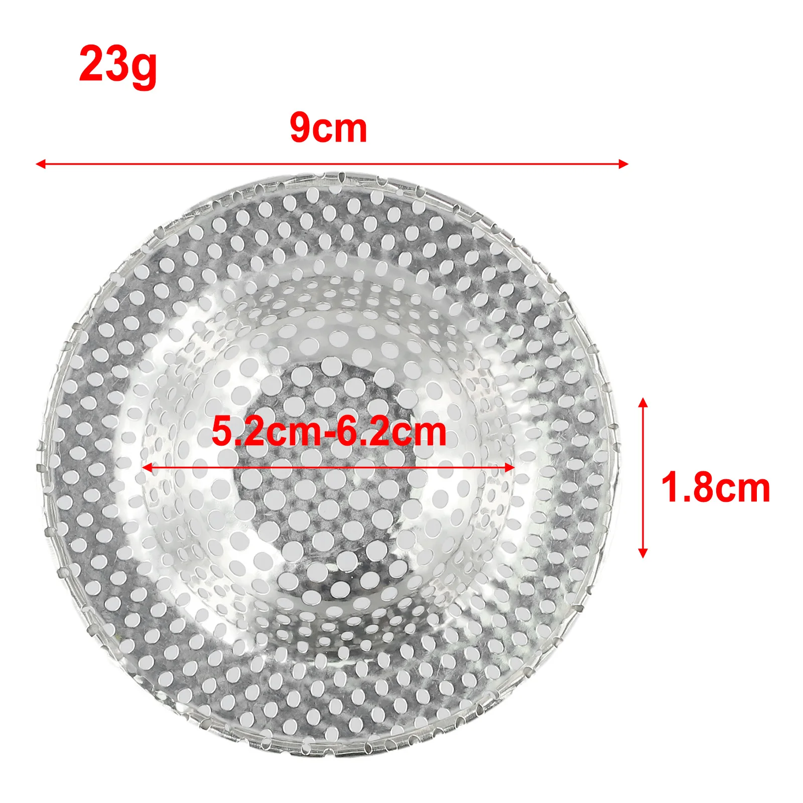 Kitchen Water Sink Filter Sink Mesh Strainer Kitchen Tool Stainless Steel Bathroom Floor Drain Cover Kitchen Sink Filter Screen