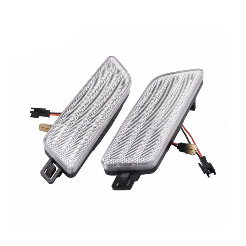 Turn Signal Sequential Blinkers 2Pcs LED Side Marker Light Lamps For Cayenne 95B-Series 14- 21 95B945119 95B945120