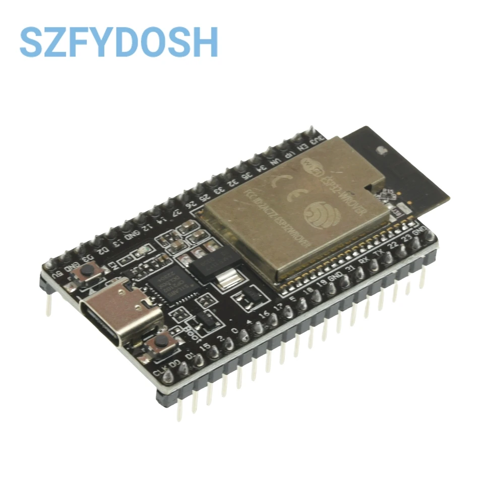 ESP32 DevKitC WIFI+Bluetooth development board based equipped with ESP32 WROOM-32D 32U ESP32 WROVER module IoT NodeMCU-32 TYPE-C