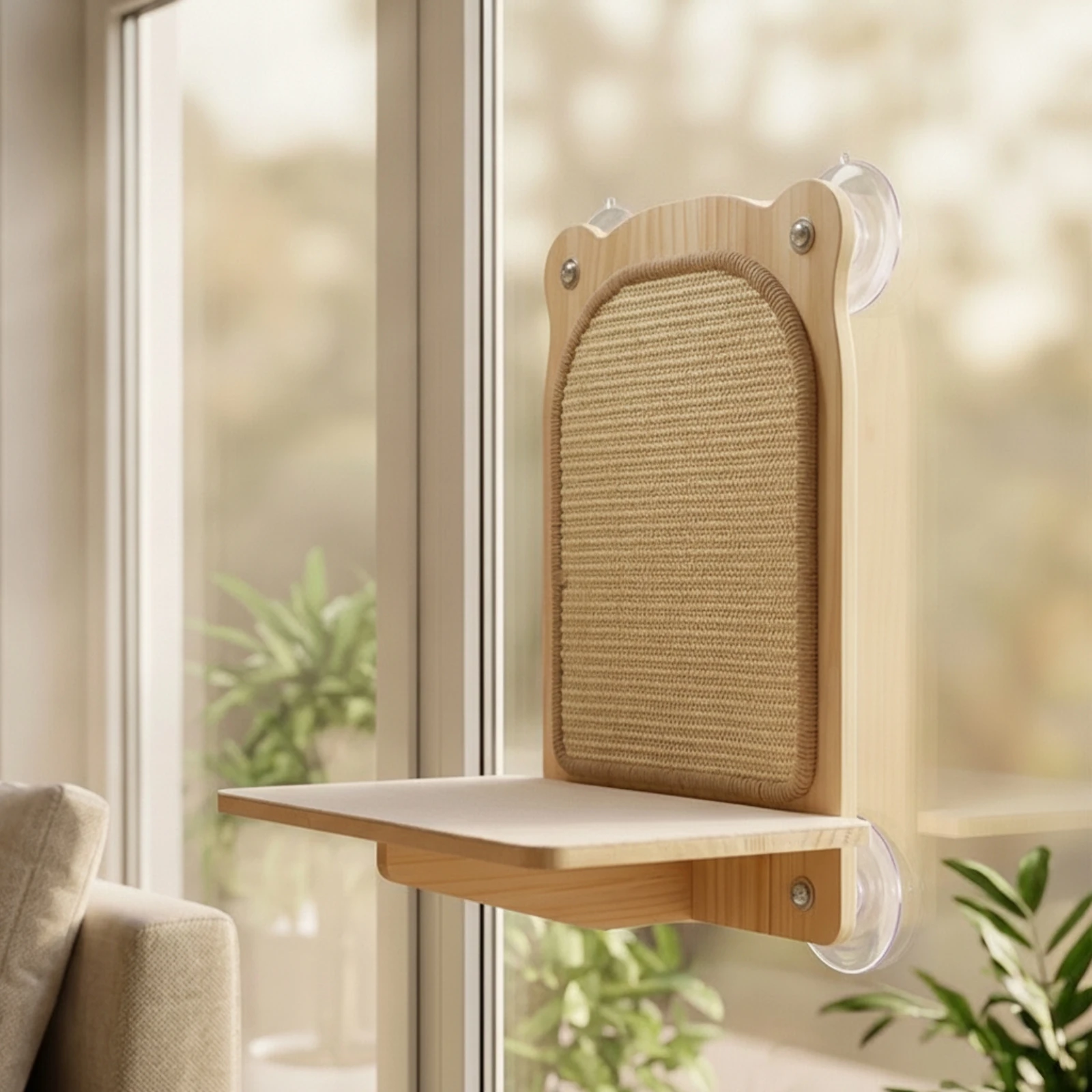 Когтеточка-лежанка для кошек н – обзор и цена Cat Window Perch