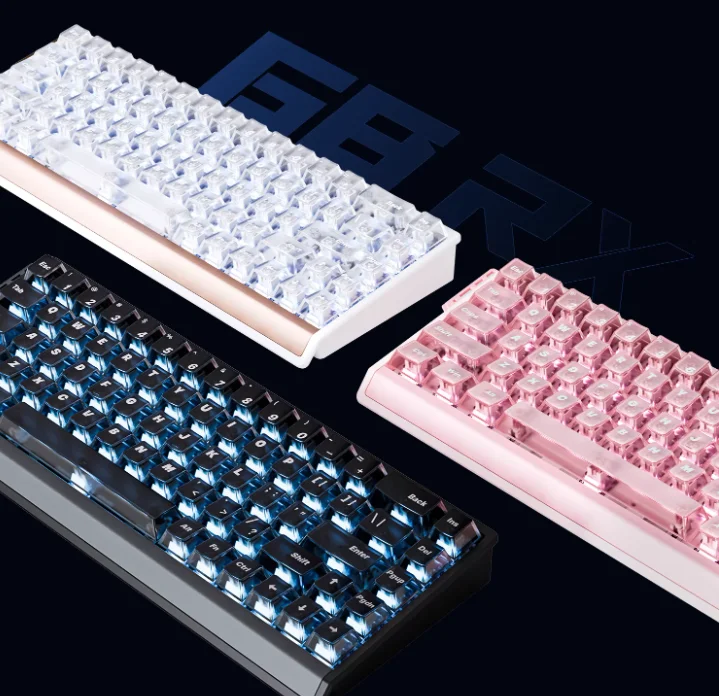Atk Gear 68 Rx Wired Magnetic Axis Keyboard 0.001mm Precision 8k Polling Rate Gamer Keyboard For Valorant