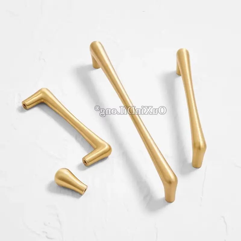 

10 шт., европейские твердые латунные капли воды, дверные ручки шкафа, ящик для шкафа, кухонный винный шкаф, ручки и ручки