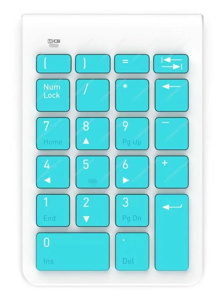 2.4G Wireless Wired Numeric Keypad with Brackets To Calculate 22 Keys, Financial Accounting, Business Travel To Carry Universal