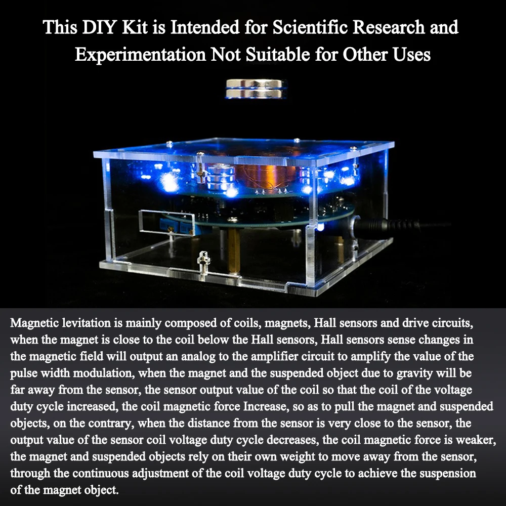 لتقوم بها بنفسك مجموعة الإرتفاع المغناطيسي تجربة PCB لحام مشروع ممارسة لحام الجمعية المغناطيس 150 جرام تحميل لتقوم بها بنفسك عدة إلكترونية 2-5 واط