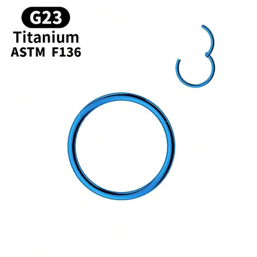 G23 Titanium Small Circle Nose - Body Jewelry And Earrings ulasan dan harga