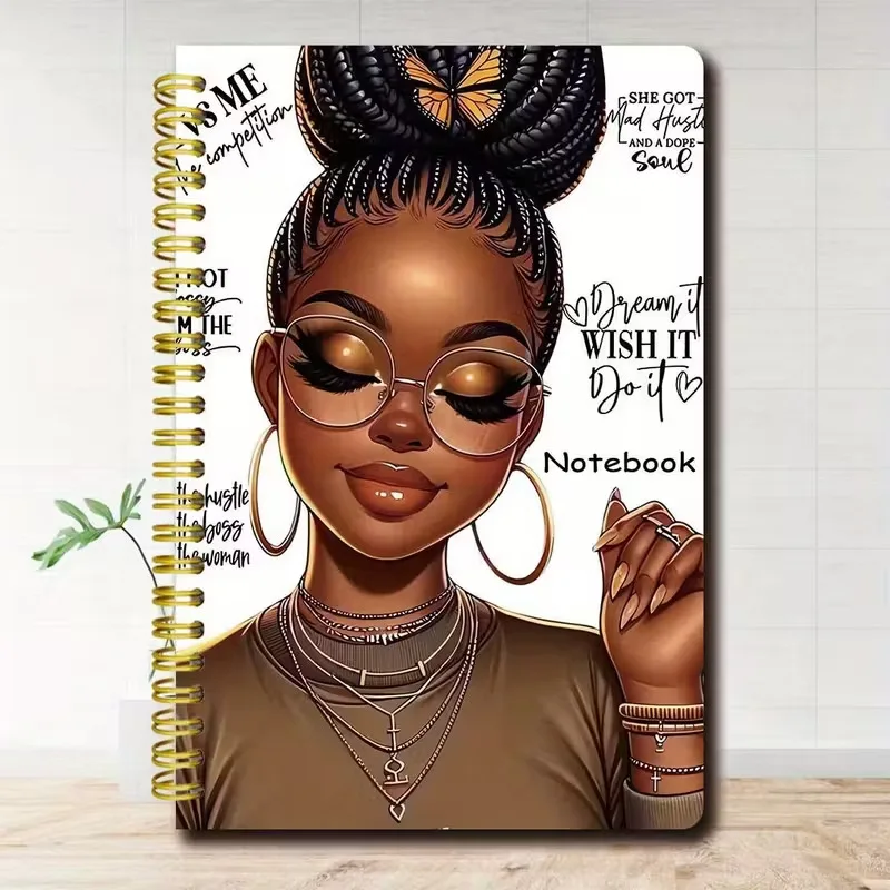 novo-caderno-espiral-a5-2026-sonha-deseja-faca-100-paginas-diario-de-mulheres-empoderadas-e-empreendedoras-presente-inspirador