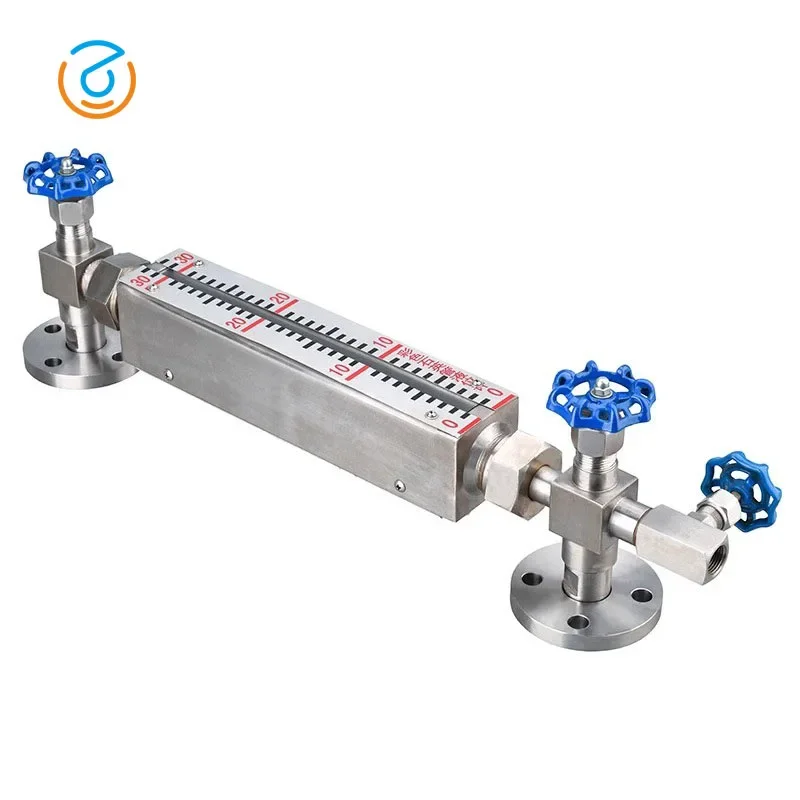 Customized Quartz Tube Level Gauge Boiler High Temperature and High Pressure Explosion-proof Two-color Water Level Gauge