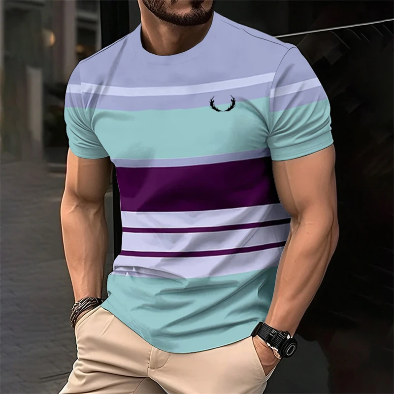 Thumbnail 4 - #64 Highest Rated Mens Striped T-Shirts to Buy in 2026
