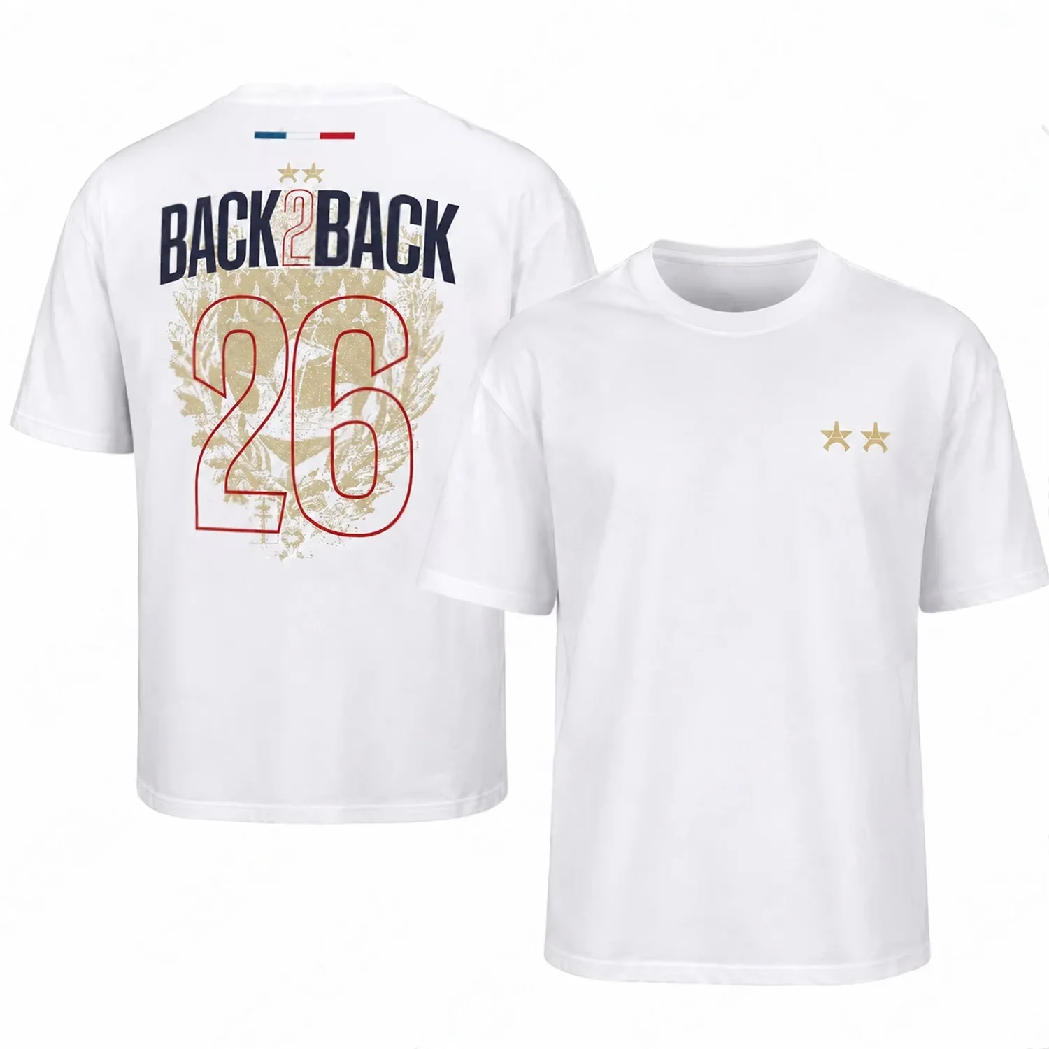 2026 New Summer Dembélé Back 2 Back 26 Commemorative T-Shirt Collection Tee for Adults Kids Tops Oversized