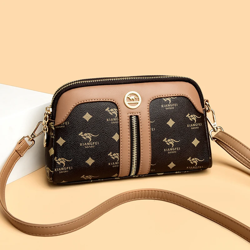 

Роскошные брендовые маленькие сумки через плечо из искусственной кожи, женские повседневные карманные сумки для мобильного телефона, женская модная сумка-мессенджер, сумка-тоут