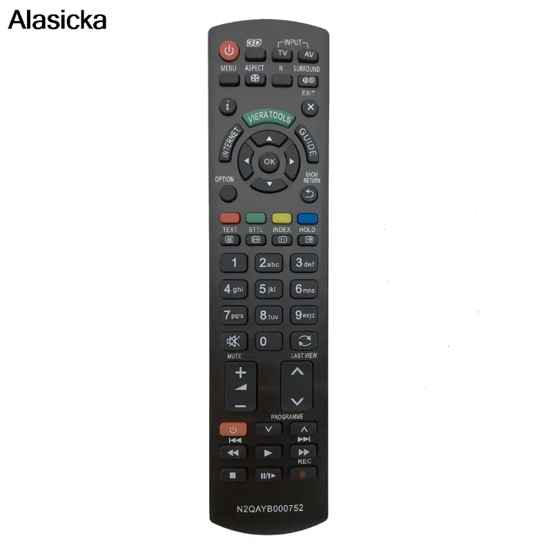 

Remote Control N2QAYB000752 for Panasonic TV N2QAYB000572 N2QAYB000487 EUR7628030 EUR7628010 N2QAYB000352 N2QAYB000753