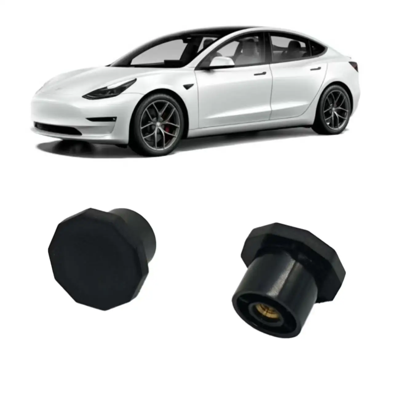 

Suitable for Tesla Model 3 taillight fixing screws nuts rear trunk clips snap plastic