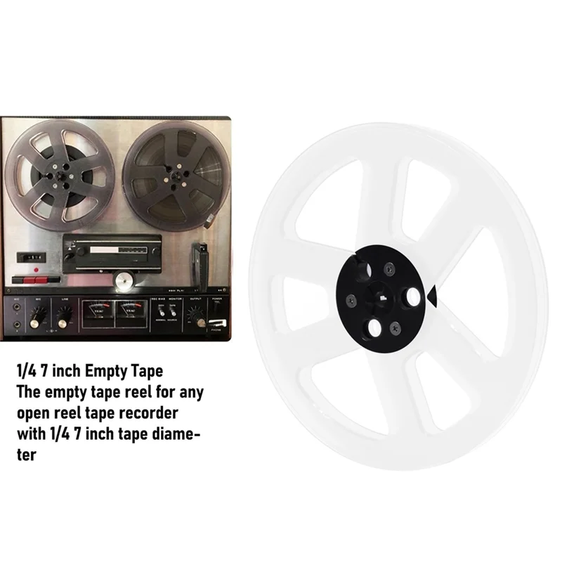 AT93-1/4 Inch 7 Inch Empty Take Up Reel To Reel Hub For TEAC/Revox Studer Reel-To-Reel Recorders Accessory C