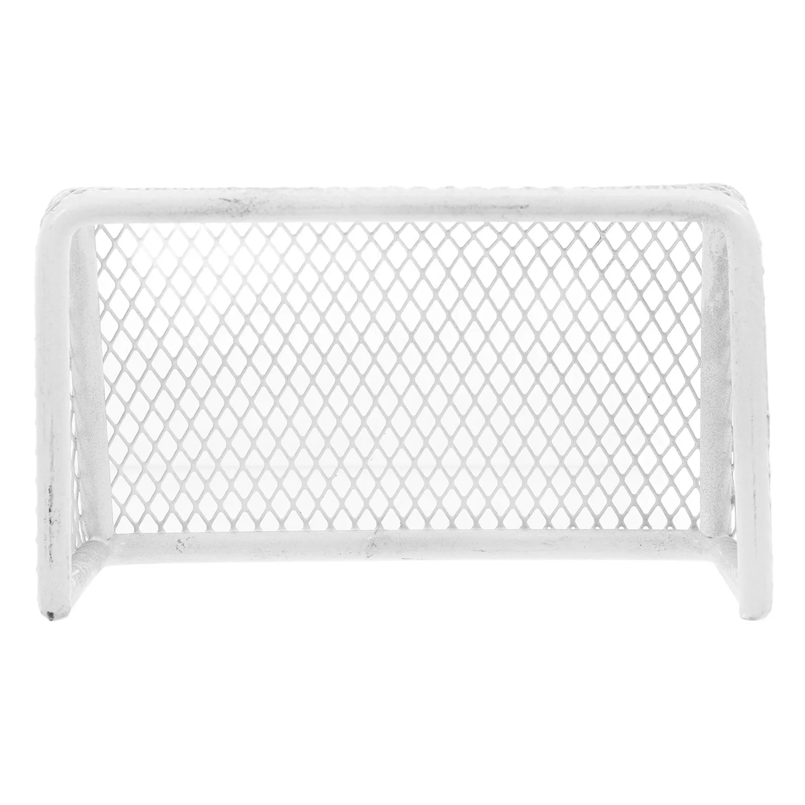 

Mini Football Goal Frame for Aquarium Decor Fish Tank Ornament Vivid Simulation Stand for Home Office Wedding Decoration