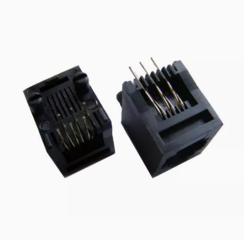 100Pcs Rj11-6P6C 18…