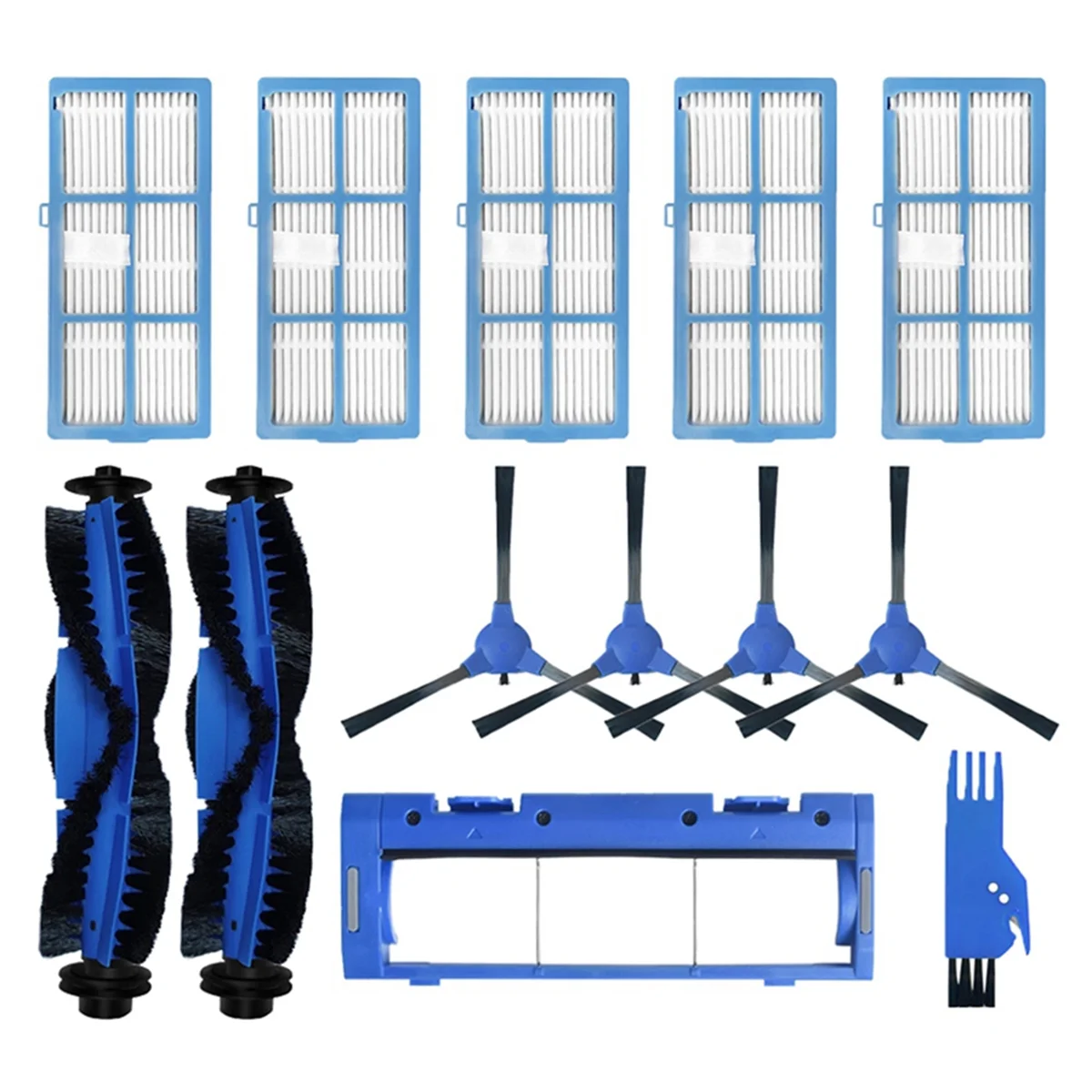 فلتر Kyvol-hepa لمكنسة كهربائية روبوت ، ملحقات ، بكرة ، غطاء ، فرشاة جانبية ، e20 ، e30 ، e31