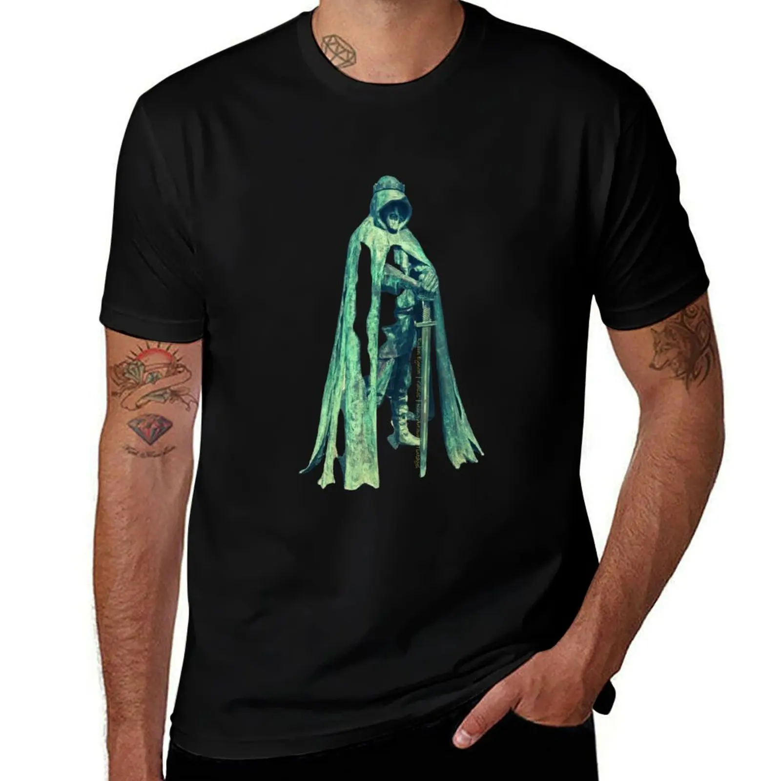 King Arthur Tintagel Cornwall T-Shirt Essential Solid Color T-Shirt