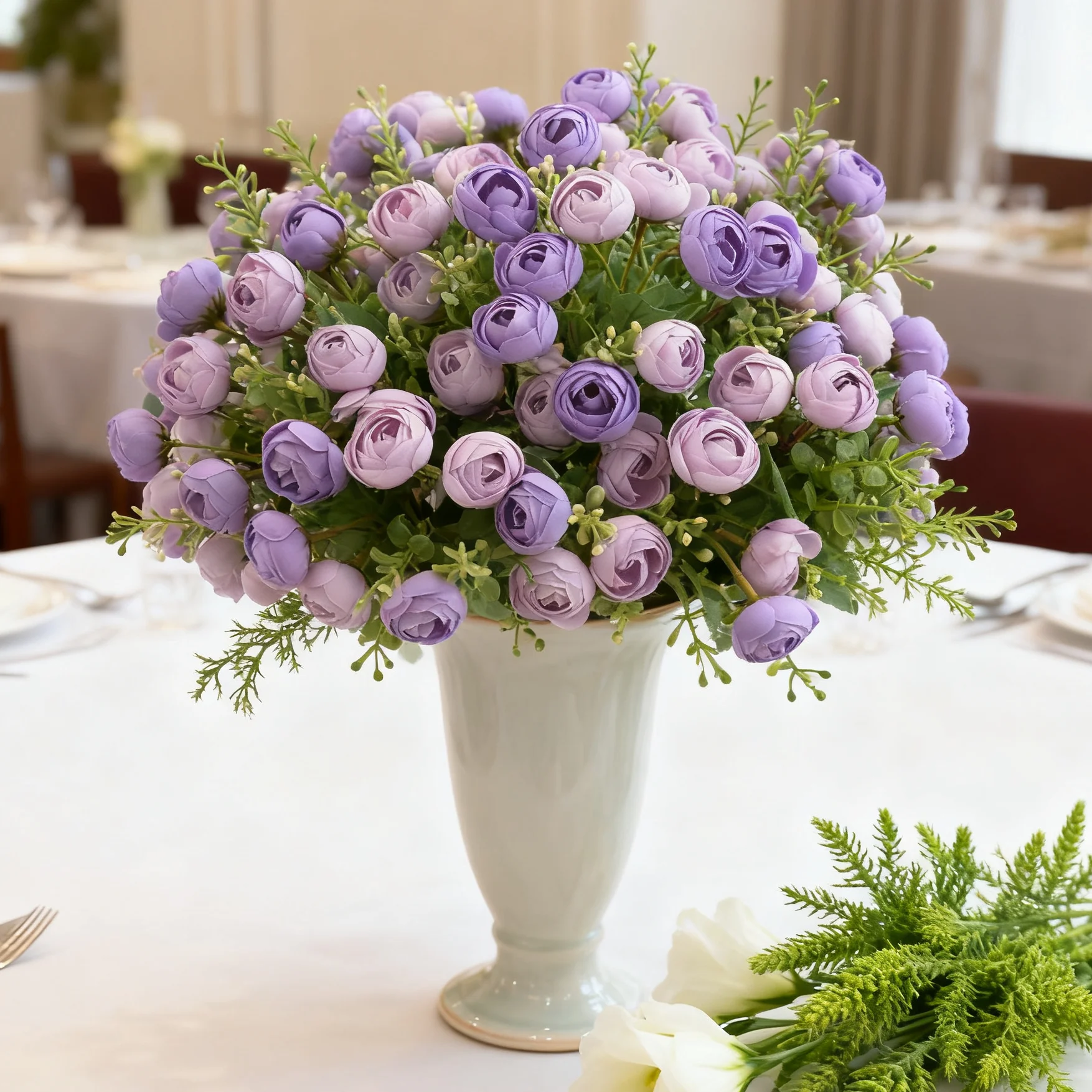 Künstliche Rosenblume, hochwertig, für Hochzeitskranz, Brautstrauß, Dekoration, Festival, Zuhause, Zimmer, Tisch, Hof, Geschenkbox, Vase, Zubehör