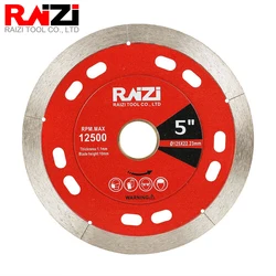 RAIZI 115/125MM Diamond Saw Blade Dry Cutting on angle grinder for ceramic materials cutting blade porcelain tile cutting disc