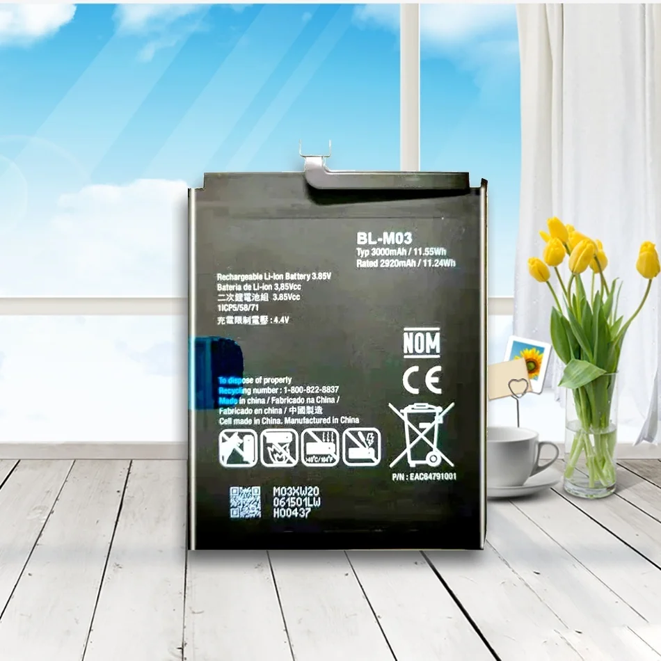 

BL-M03 Battery For LG K22 K200HM Mobile Phone Replacement Lithium Polymer Bateria