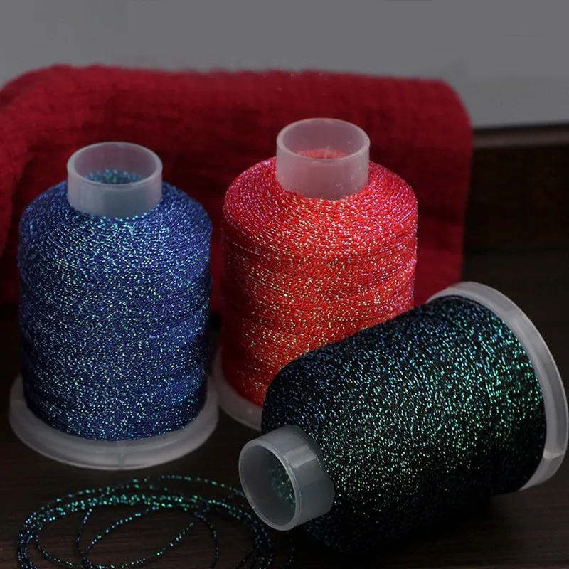 

210M Colorful Gold Silver Thread Starry Sky Color Gold Silver Thread DIY Necklace Bracelet Handmade Thread Braided Rope Thread