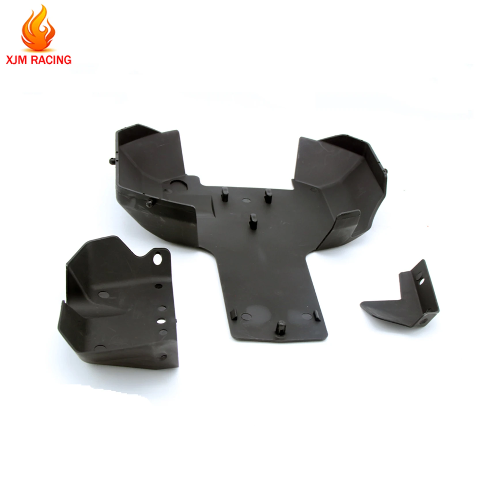 1/5 HPI ROVAN BAJA 5B 5T 5S 킹 모터 ROFUN BAHA RC 자동차 장난감 레이싱 부품용 플라스틱 가드 섀시 보호 쉴드