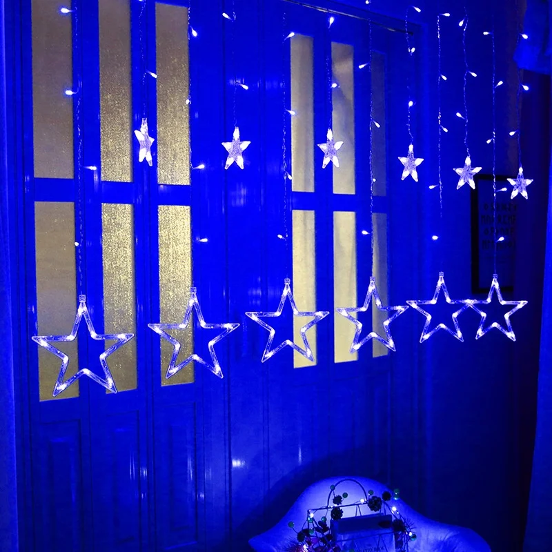 25m-led-カーテンフェアリーライト-138-led-ムーンスタークリスマススターストリングライトガーランド-結婚式-ホームパーティー-誕生日装飾用