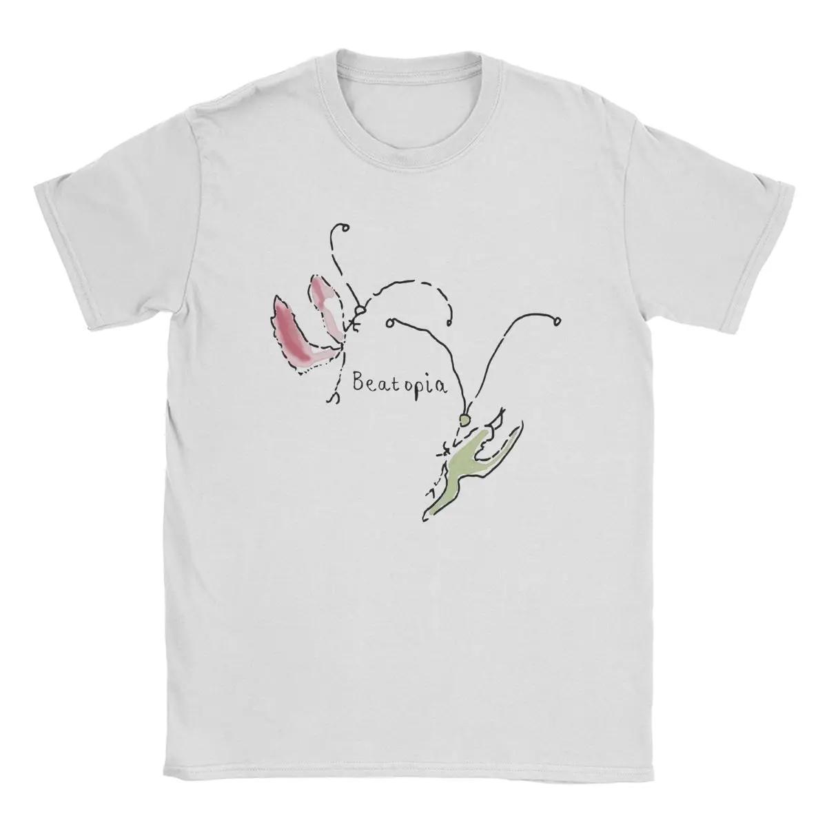 

Men T-Shirt Beabadoobee Album Band Gift For Fan Funny 100% Cotton Tees Short Sleeve T Shirt Crewneck Clothing Plus Size