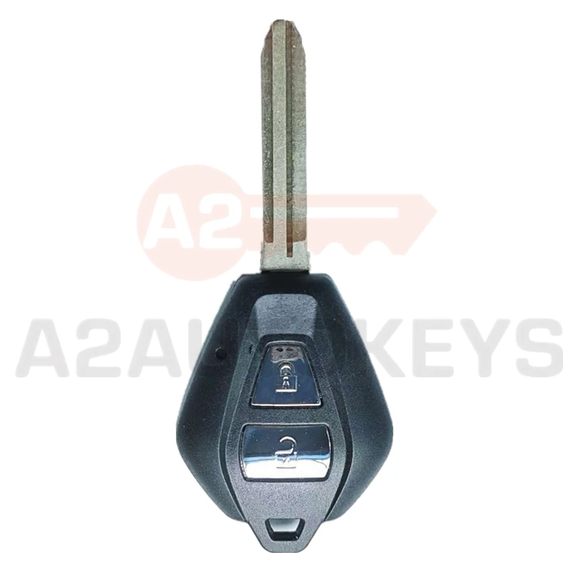 A2AUTOKEYS 2 Buttons 433.92MHz ID46 Chip Remote Smart Car Key For Isuzu D-Max Holden Colorado Auto Key Control Replacement