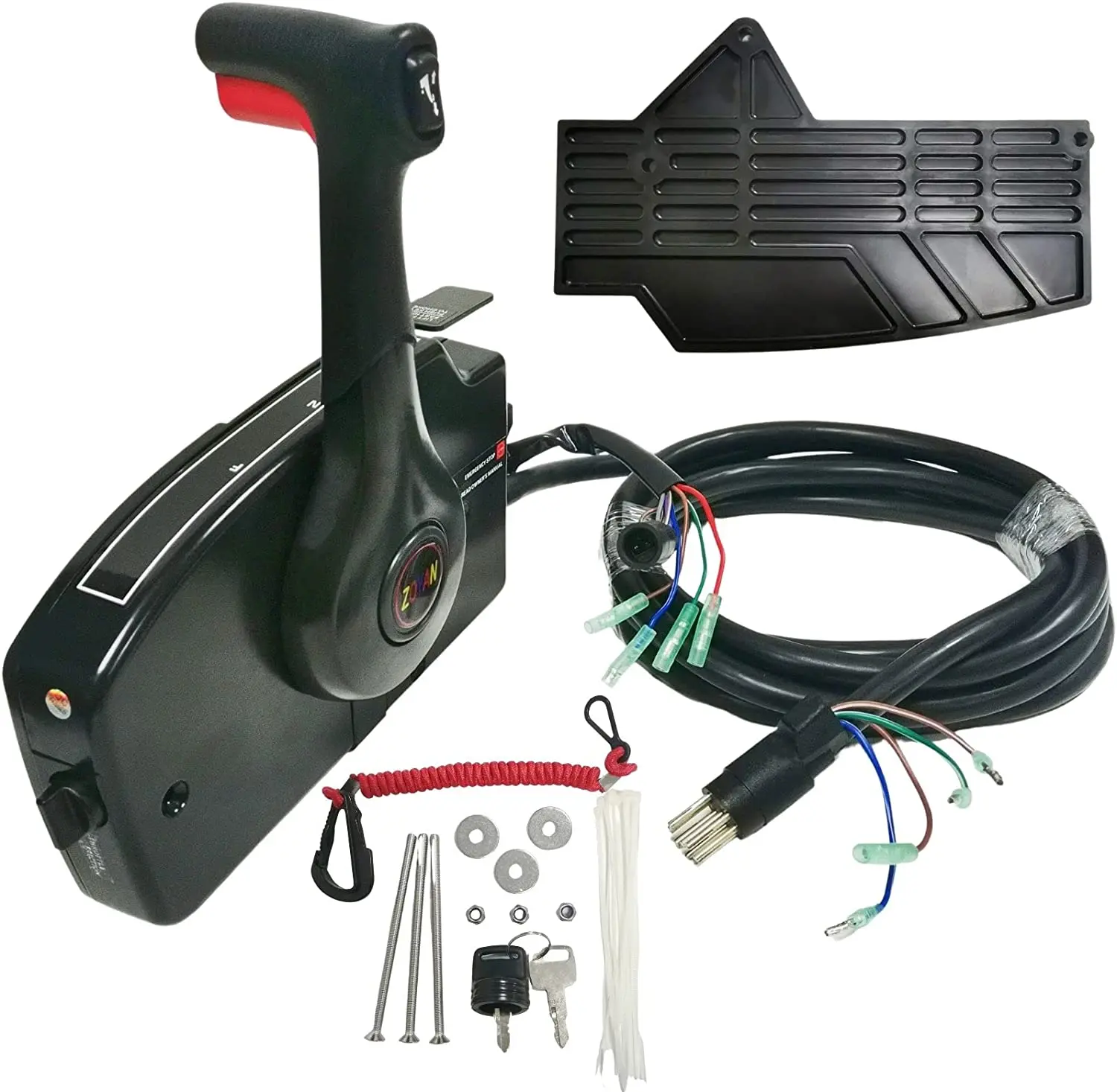 

881170A5 Boat Motor Side Mount Remote Control Box with 8 Pin for Mercury Outboard Engine