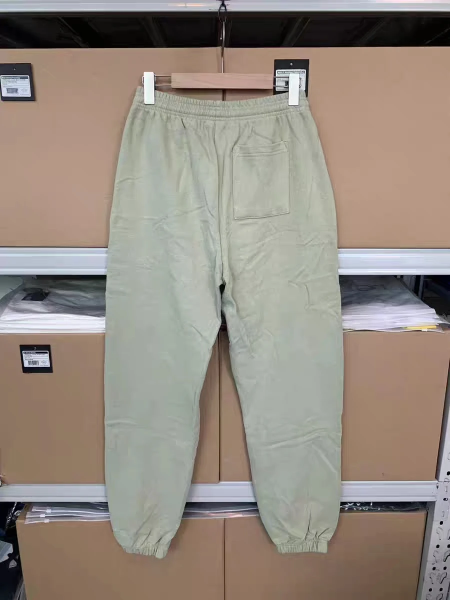 Spodnie dresowe damskie Fitn Spor Brand ADA z grubej bawełny, asymetryczne, luźne, długie spodnie typu string.