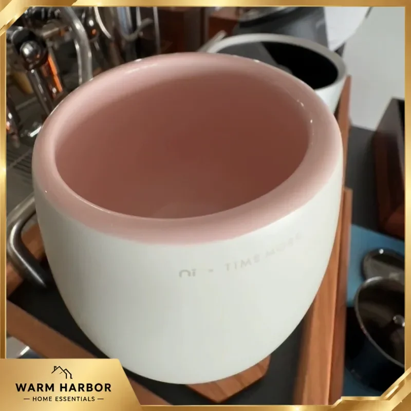 Timemore X Ni Wares Double Rim Ceramic Coffee Tasting Cup Espresso Cup Home Cafe Office Drinkware Barista Mug Coffee Lover Gift