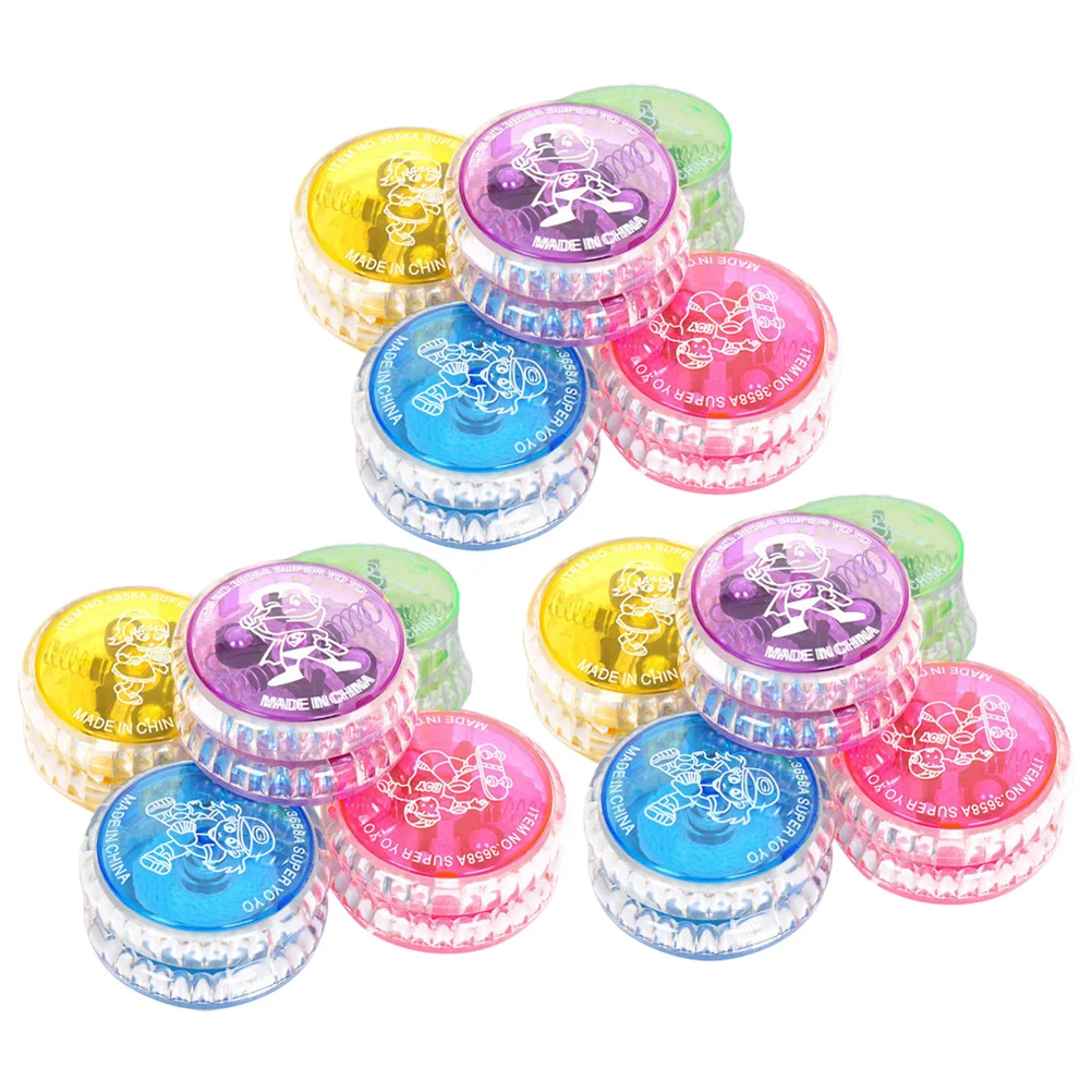 15 Pcs Goodie Bag Fillers Toy Yo-yo Ball Auto Return Toys Plastic Child Children’s