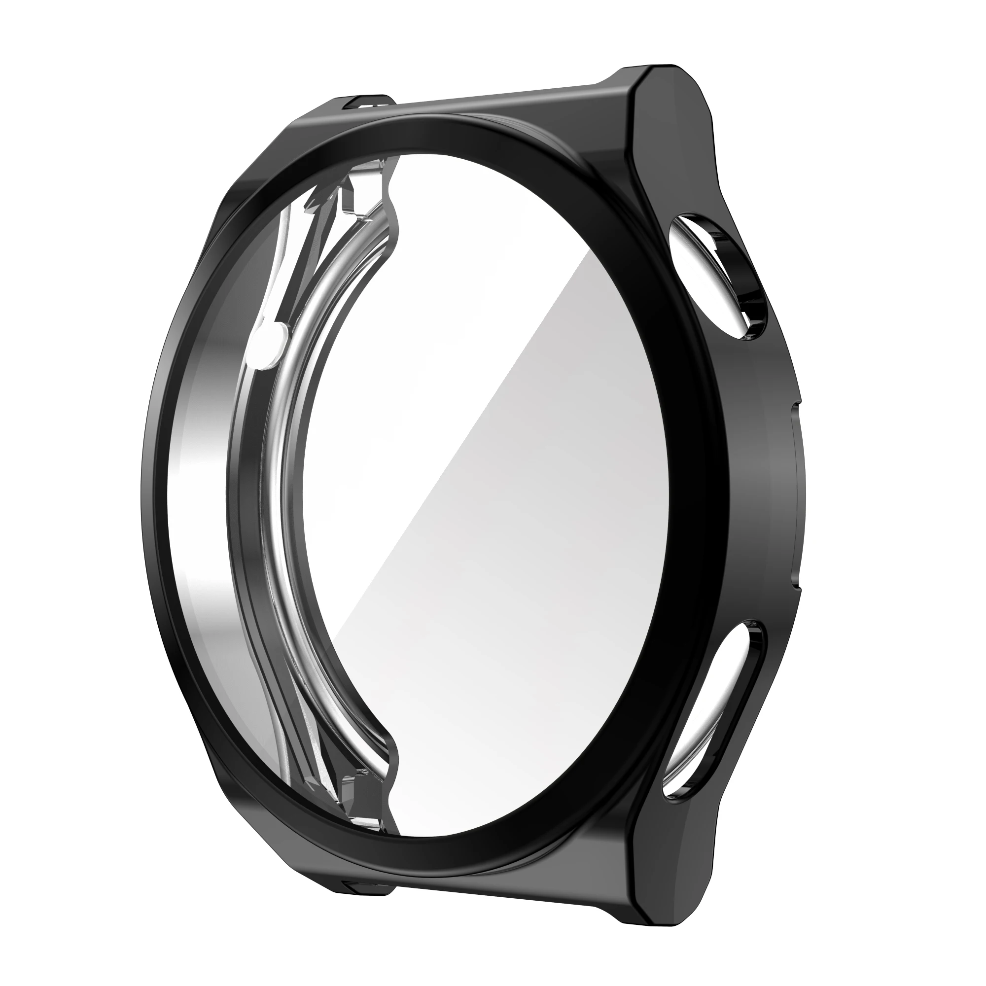 Boîtier de montre fin en Fiber de carbone Kevlar, 46MM 42MM, pour Apple