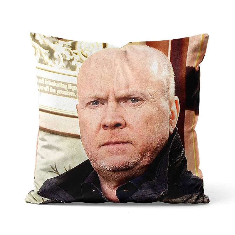 Gaslight Gatekeep Girlboss Phil Mitchell Throw Pillow Covers Cushion Cases Pillowcases for Sofa 45cm x 45cm