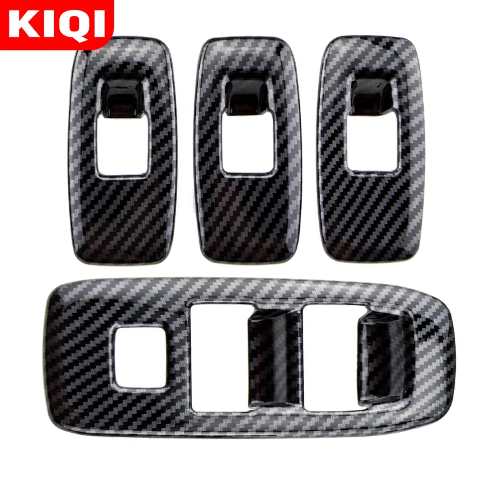 Car Accessories for Ford Ranger Everest Endeavor 2015-2020 Car Door Window Lift Switch Panel Cover Trim Frame Decorator Sticker