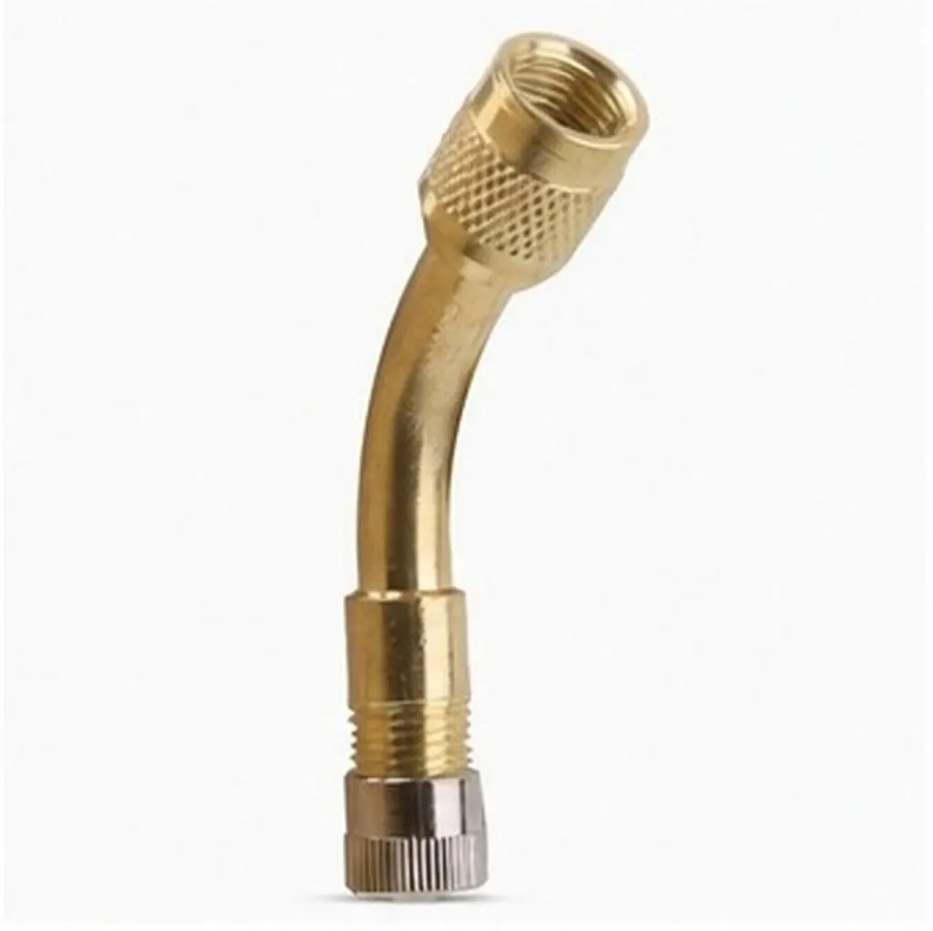135 Degree Tyre Adaptor Valve Stem Extender for Car Motorcycle Bicycle Monocycle Hard to Reach Front Rear Tires