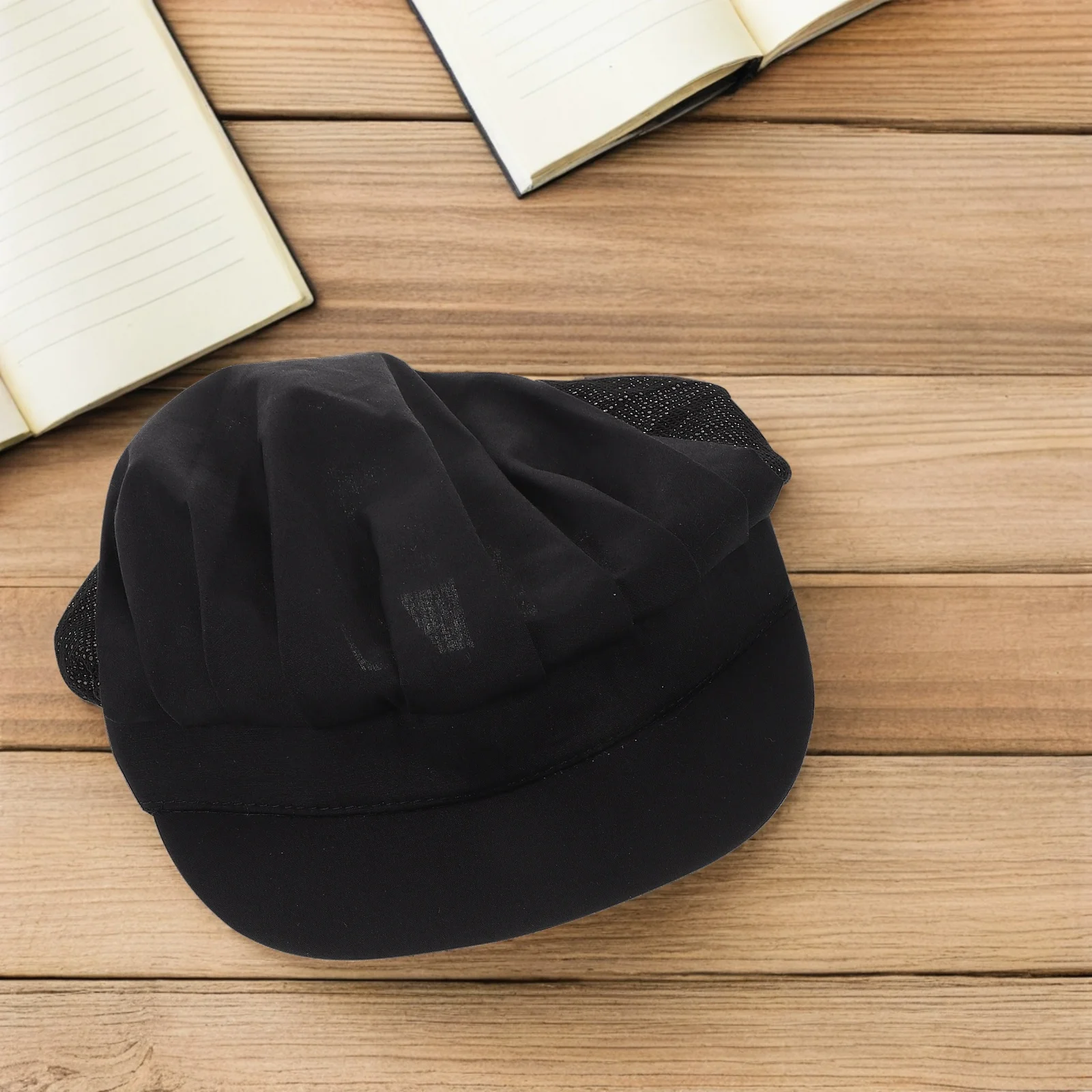 Bonnet de cuisine réglable, 4 pièces, chapeau de Chef avec filet à cheveux, maille respirante pour boulangers, accessoire uniforme pour travailleurs de la Service alimentaire