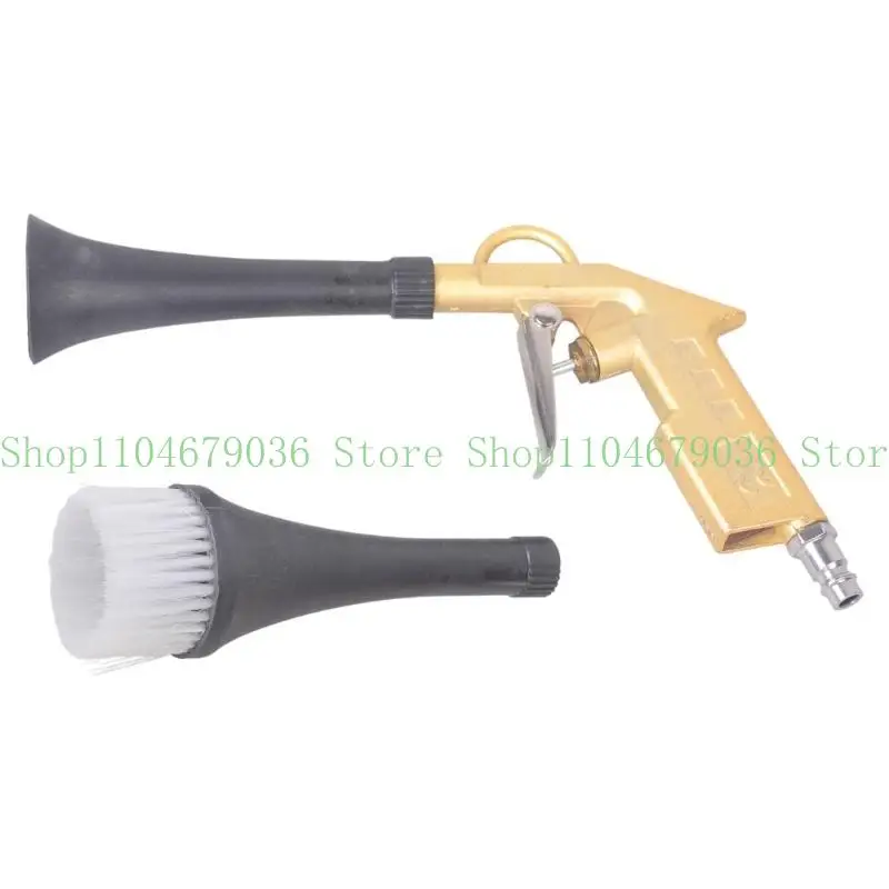 652F Principle Air Blasters with Nozzle & Auto Dusting Brush for Quick Car Cleaning