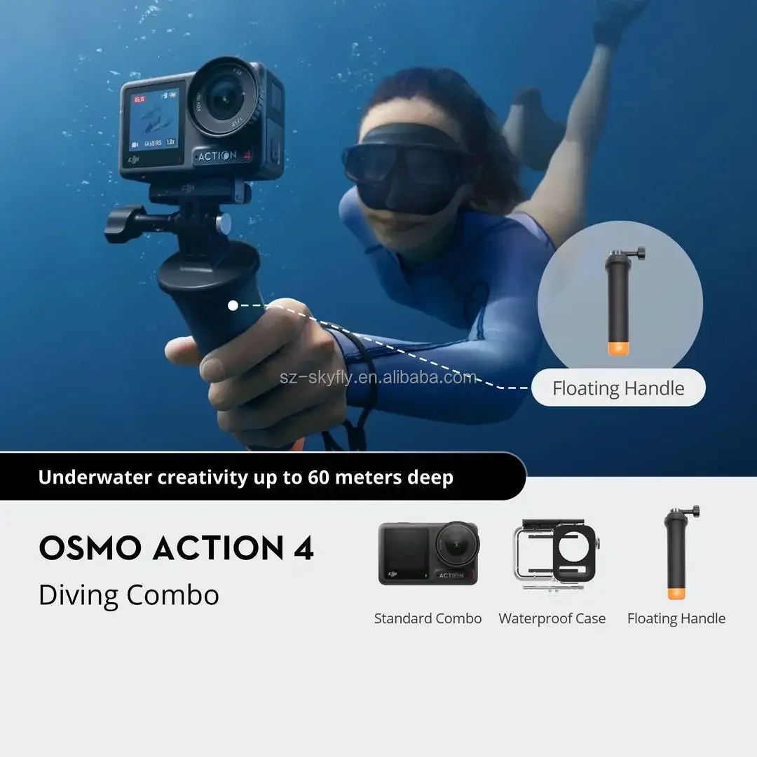 Caméra vidéo étanche au chlore, Action 4, dehors 4K, Standard Adventure, Original, En stock