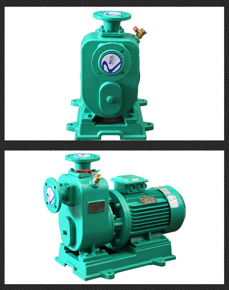 Horizontal pipeline centrifugal pump, BZ self-priming pump, large flow and high head pump, 380v three-phase cycle