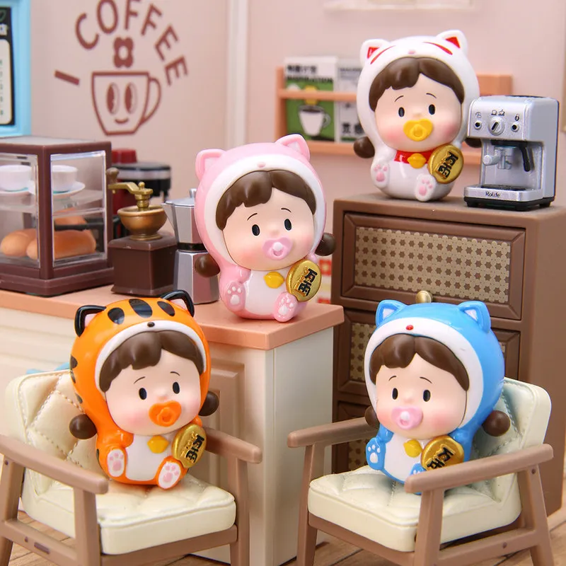 

New In Stock Genuine Hanamaki Unbridled Growth Doudou Exquisite Birthday Gift Trend Play Toys Mini Collectible Figurines Model