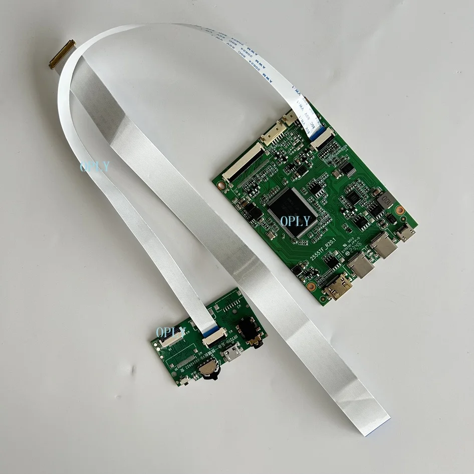 

Для N133HCE N133HCE-EP2 13,3 "1920x1080 плата контроллера 2 TYPE C Mini HDMI-совместимый EDP светодиодный комплект экрана DIY