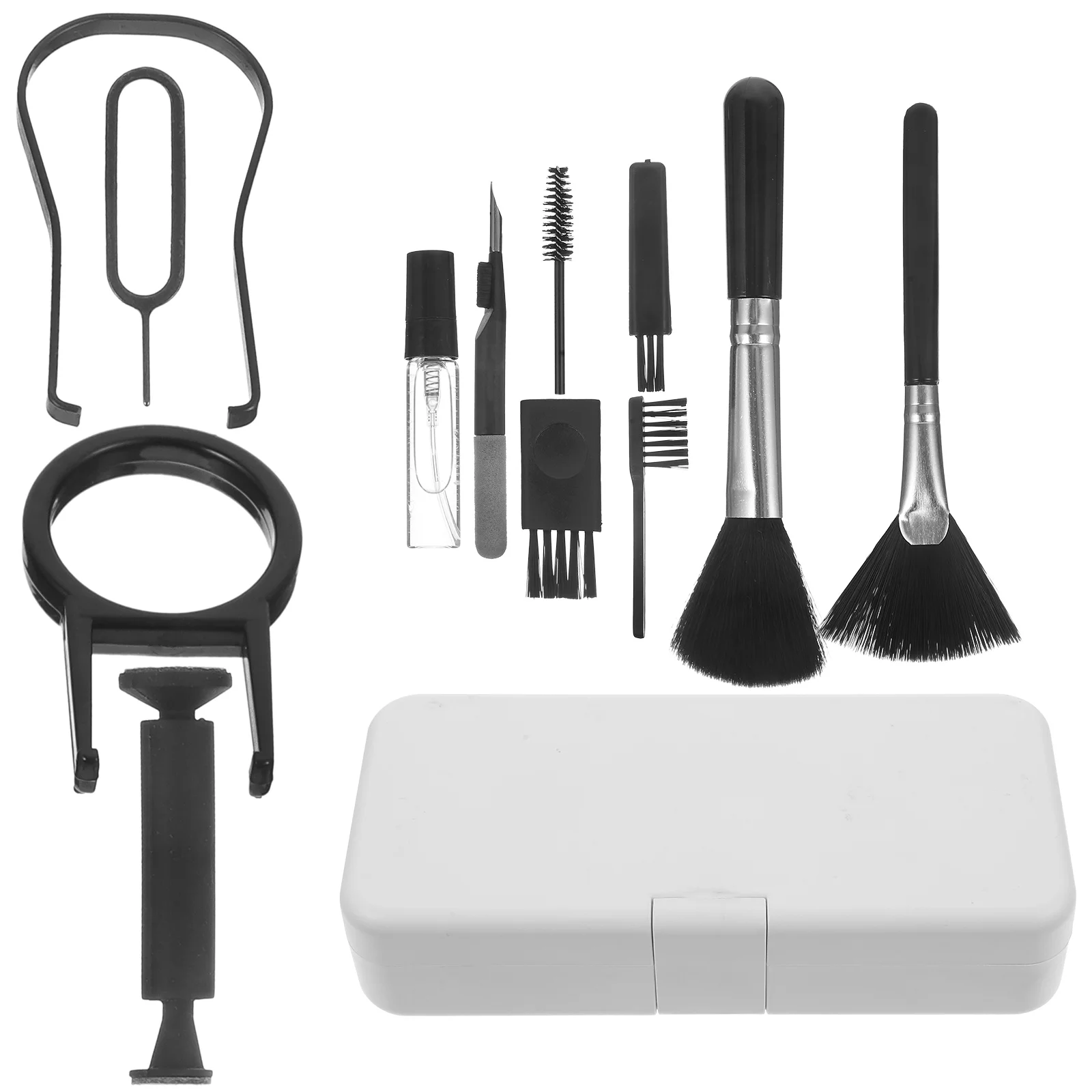 

17 Piece Cleaning Kit Storage Box for Electronics Headphone Camera Keyboard Cleaner Portable Dust Removal Tools Set
