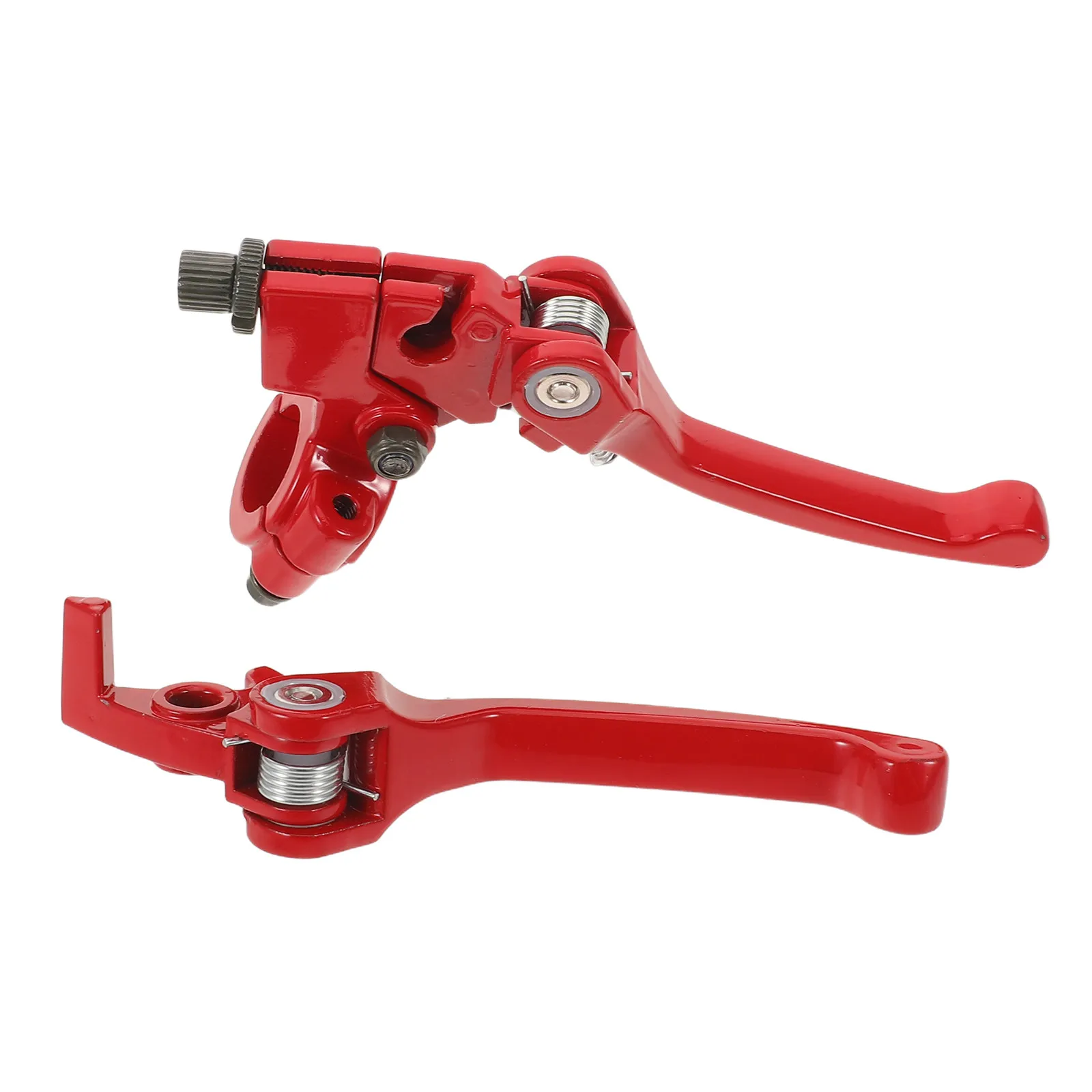 2Pcs Off-Road Clutch Brake Lever Set Spring Loaded Handlebar Dirt Bike Pit Bike Atv Mini Motorcycle Accessories