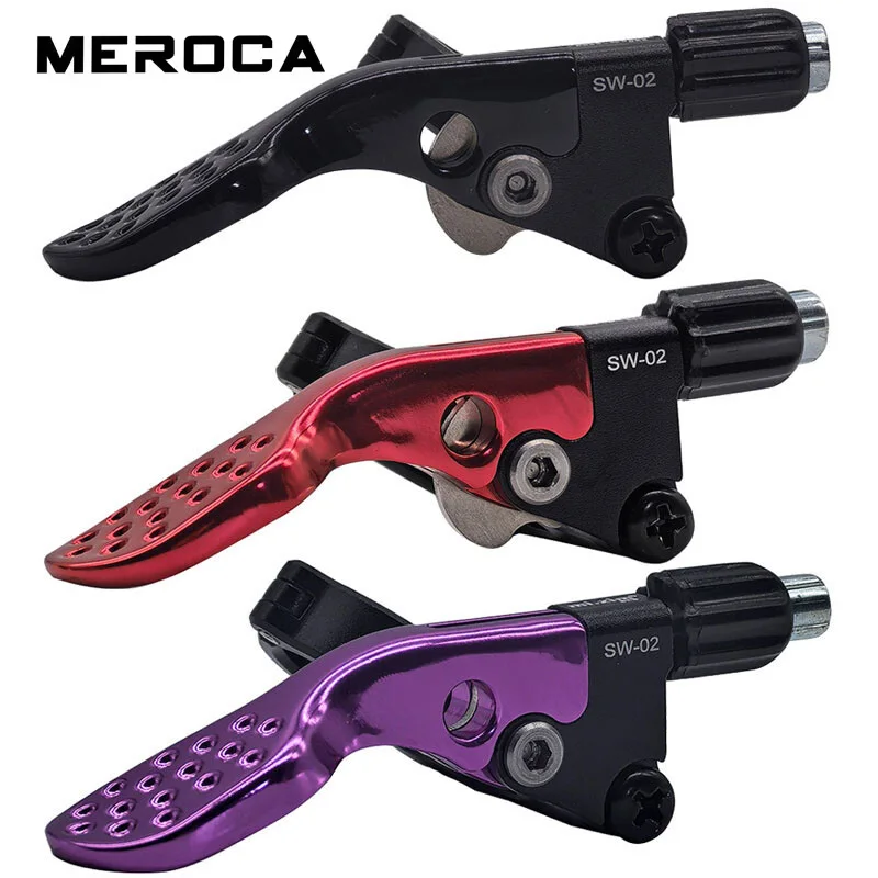 

MEROCA MTB Bicycle Dropper Seat Post Lever 22.2mm Wire Control Mountain Road Bike Seat Tube Switch Height Cable Adjustable Lever