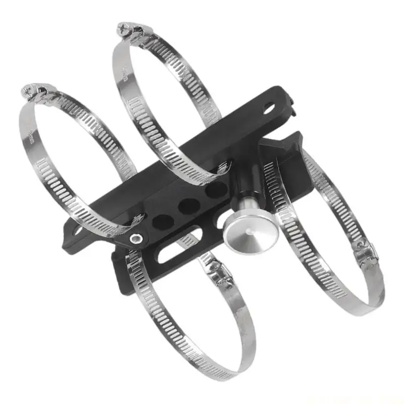 J0MA Extinguishers Bracket Using Adjustable Clamps for Easy Mounting on 1.75-2Inch Roll Cage Without Body Damage