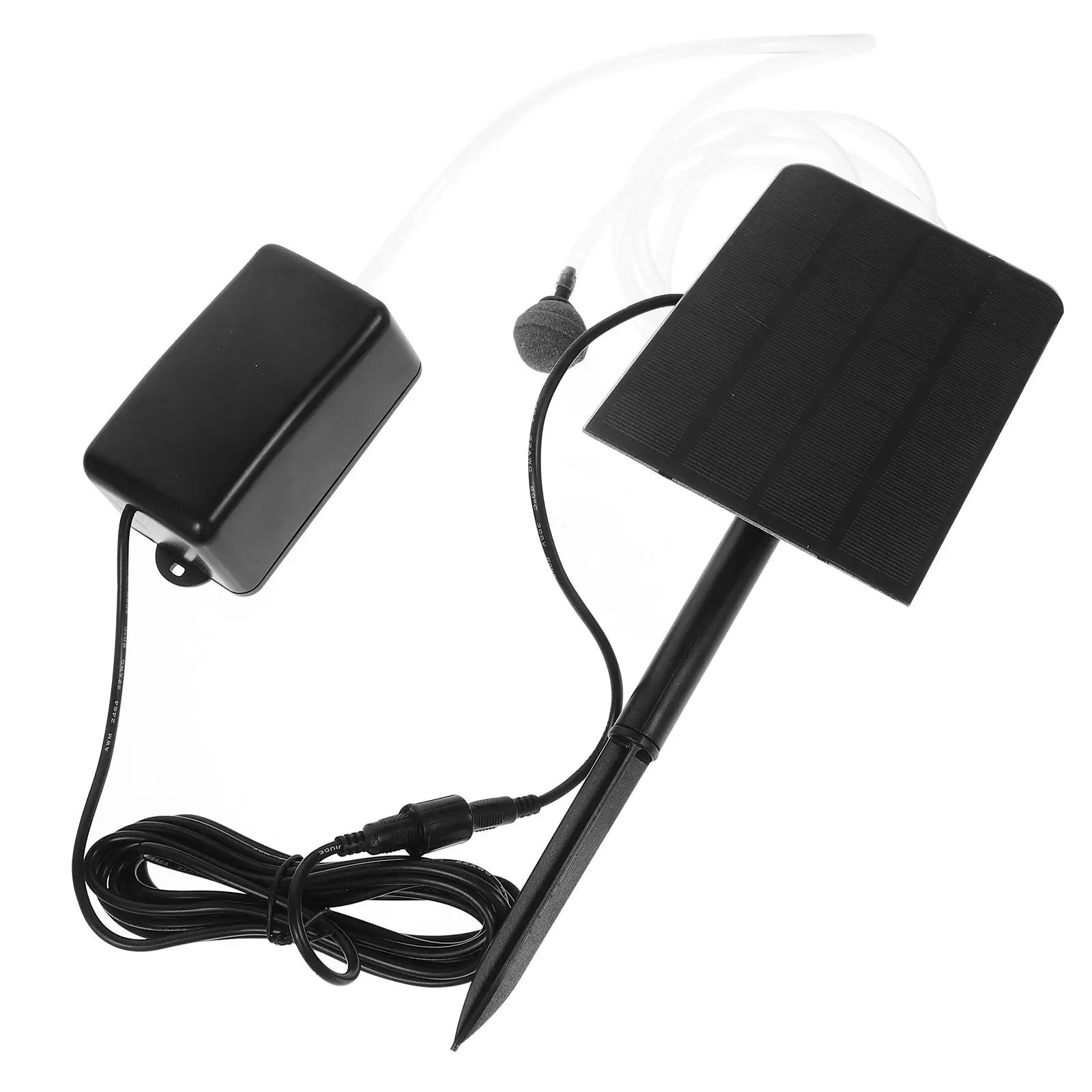 

Solar Oxygen Pump Panel Kit Aquarium Air Fish Tank Inverter Pond Aerators For Outdoor Powered